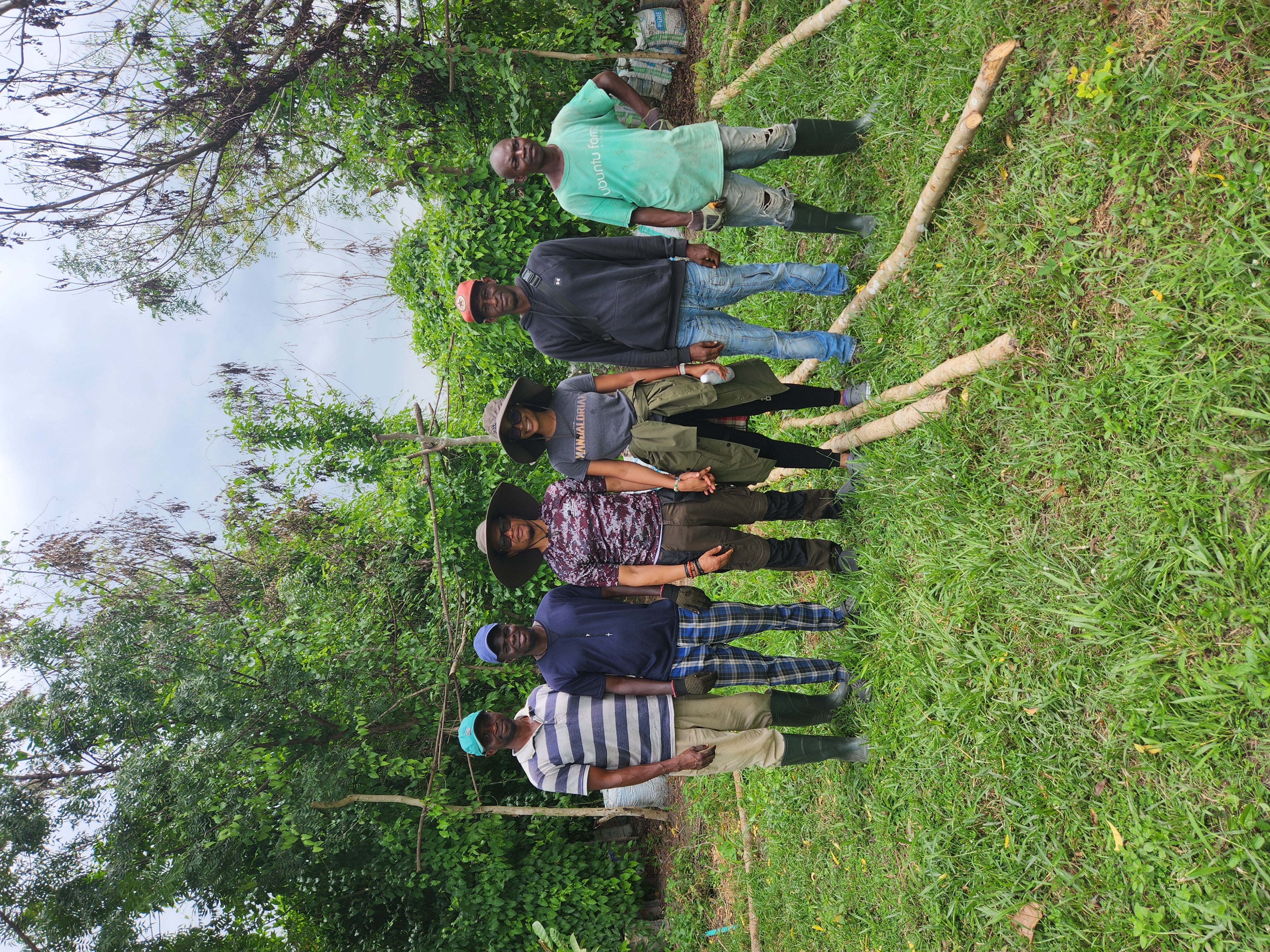 Ubuntu Cove headquarters team - group of people standing together at our facility